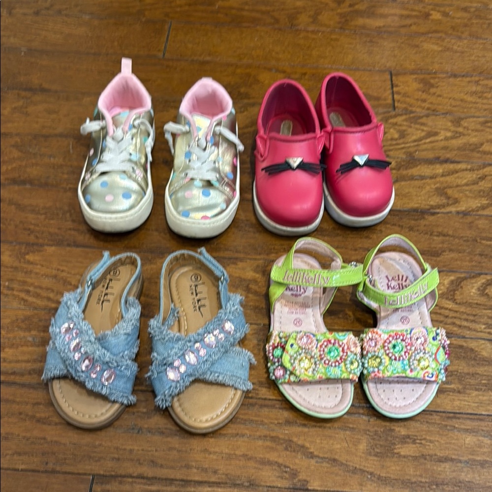 Mini Melissa, Lelli Kelly, Nicole Miller & Carter’s kids shoes